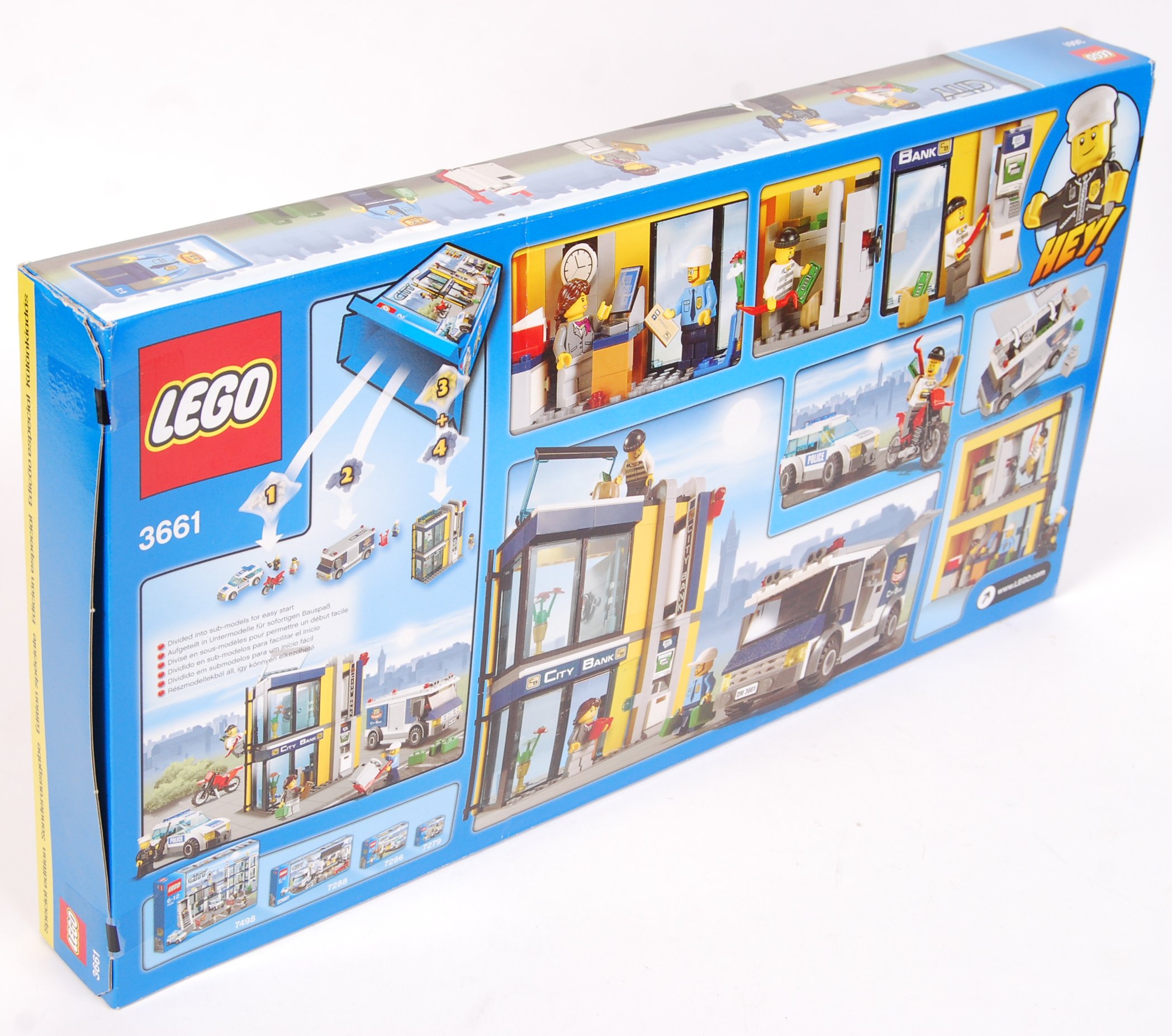 LEGO CITY SET 3661 ' BANK & MONEY TRANSFER ' SEALED - Image 2 of 2