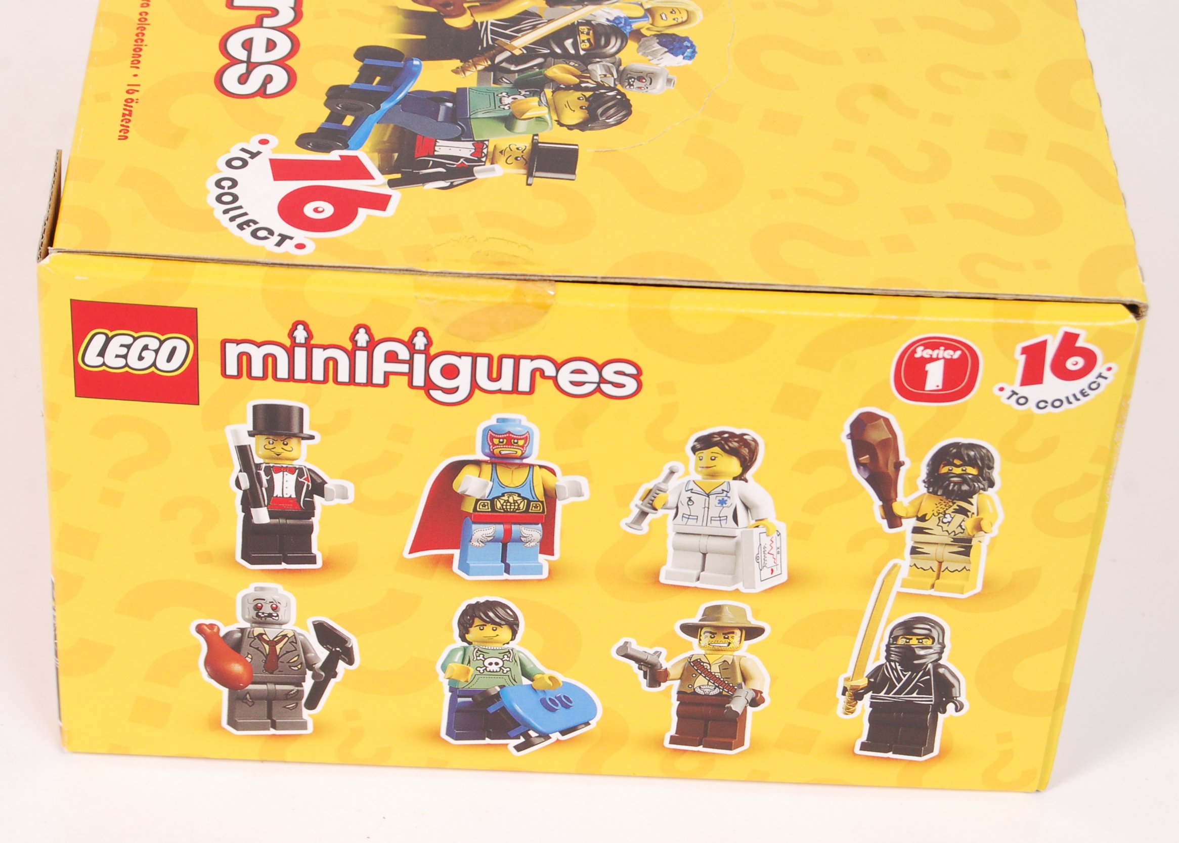 RARE LEGO COUNTERTOP STOCK BOX OF SERIES 1 MINIFIGURES - Image 4 of 4