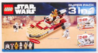 LEGO STAR WARS RARE ' 3 IN 1 ' SUPER PACK 66368 SEALED