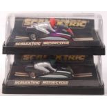 VINTAGE SCALEXTRIC SLOT RACING MOTORCYCLE COMBINATIONS