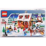 RARE LEGO CHRISTMAS / WINTER SET 10216 ' WINTER VILLAGE BAKERY '