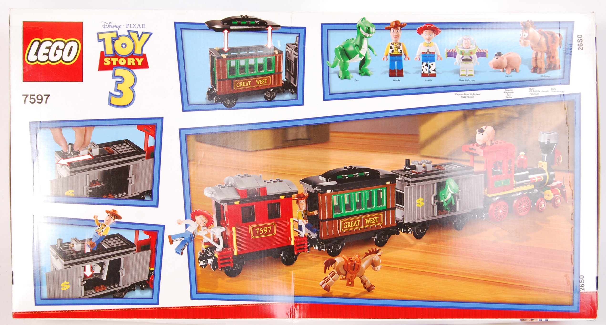 LEGO TOY STORY 3 7597 ' WESTERN TRAIN CHASE ' SEALED - Image 2 of 2