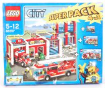 LEGO CITY ' SUPER PACK ' FIRE STATION SET 66357