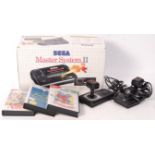 SEGA MASTER SYSTEM II COMPUTER GAMES CONSOLE AND GAMES