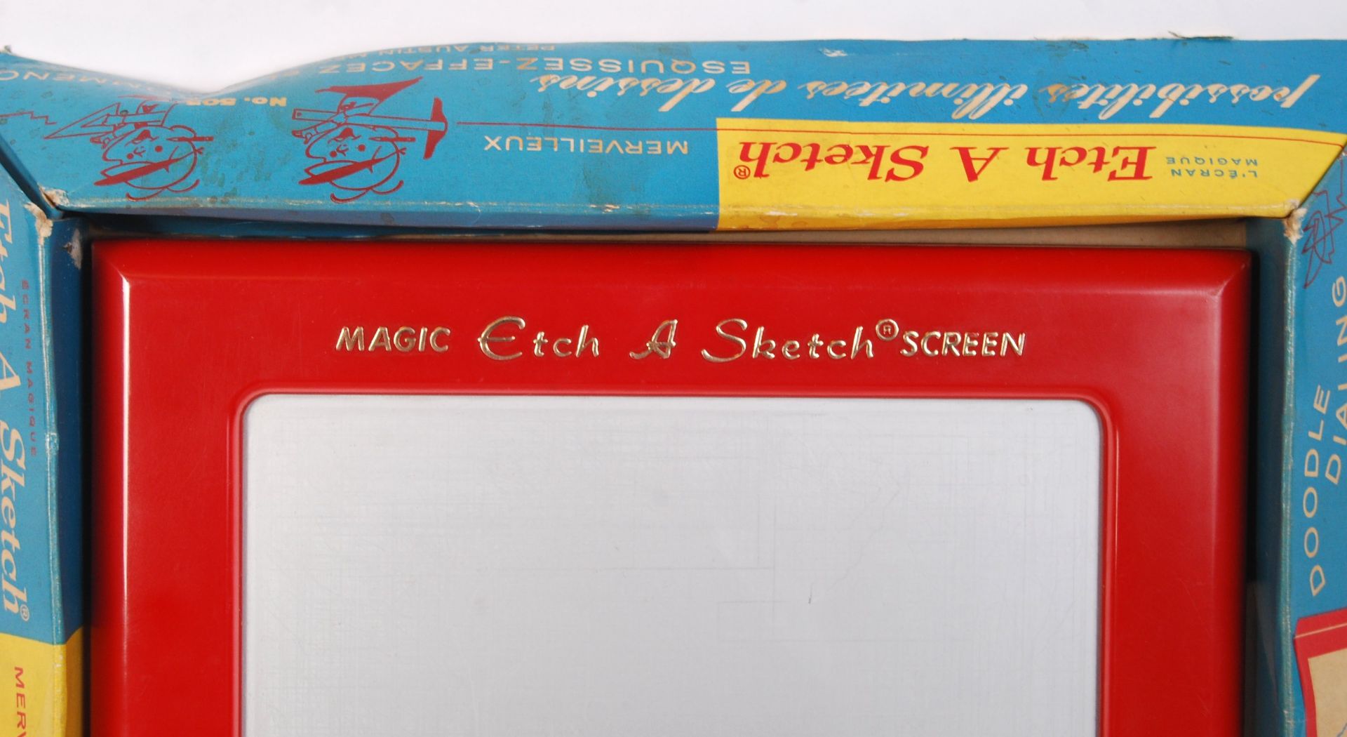 VINTAGE 1960'S PETER AUSTIN MADE MAGIC ' ETCH A SKETCH ' SCREEN - Bild 2 aus 4