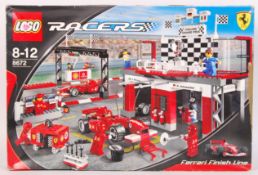 LEGO RACERS SET 8672 ' FERRARI FINISH LINE ' BOXED