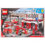 LEGO RACERS SET 8672 ' FERRARI FINISH LINE ' BOXED