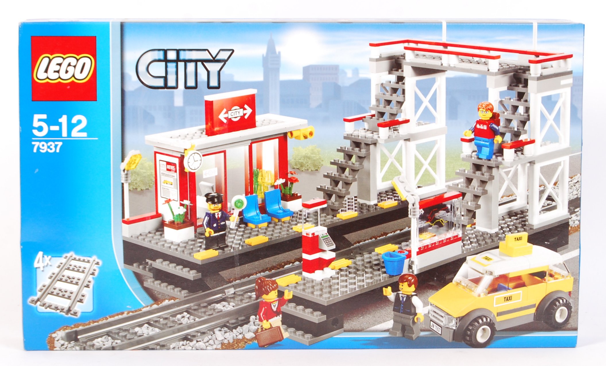 LEGO CITY TRAIN SET 7937 ' TRAIN STATION ' SEALED AS NEW