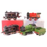 COLLECTION OF HORNBY SERIES 0 GAUGE CLOCKWORK RAILWAY LOCOMOTIVES