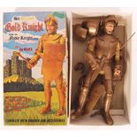 MARX TOYS ' GOLD KNIGHT ' SIR PERCIVAL NOBLE KNIGHT SERIES FIGURE