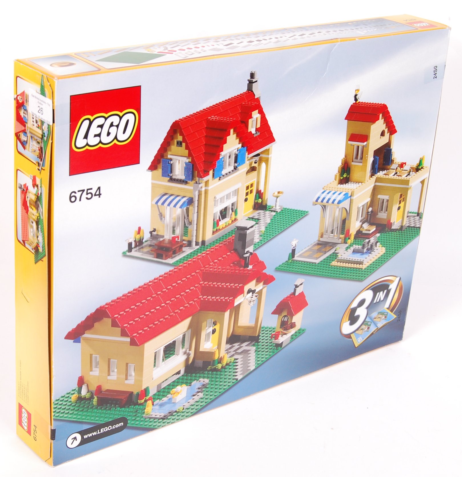 LEGO CREATOR SET 6754 ' 3 IN 1 FAMILY HOME ' SEALED - Image 2 of 2