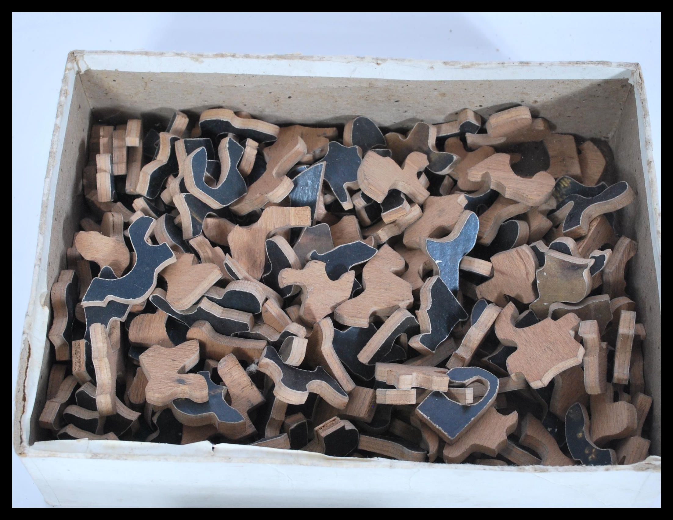 2 Vintage early 20th century wooden Jig-Saw puzzle - Image 4 of 4