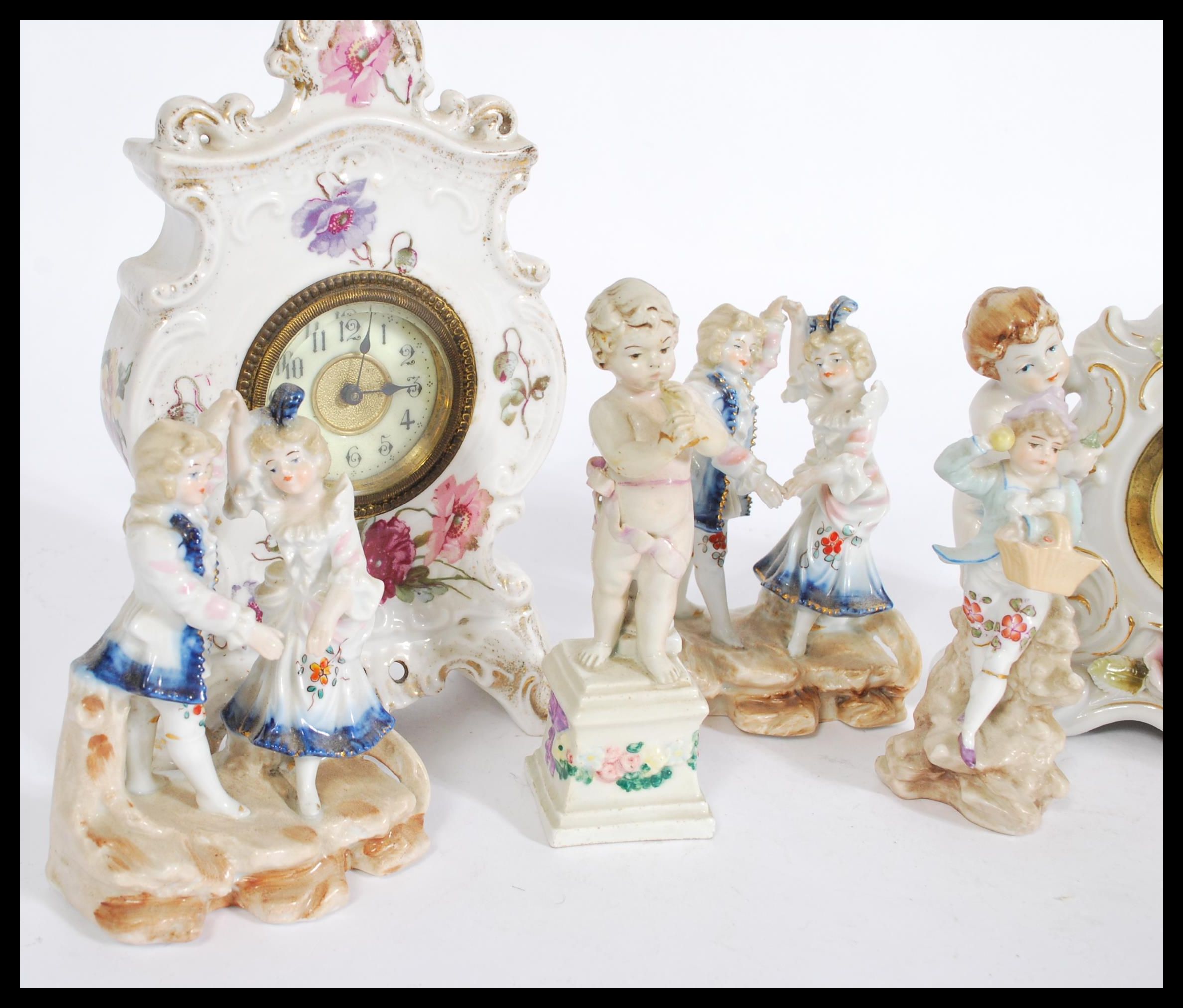 A collection of 19th and later Century porcelain f - Image 3 of 6