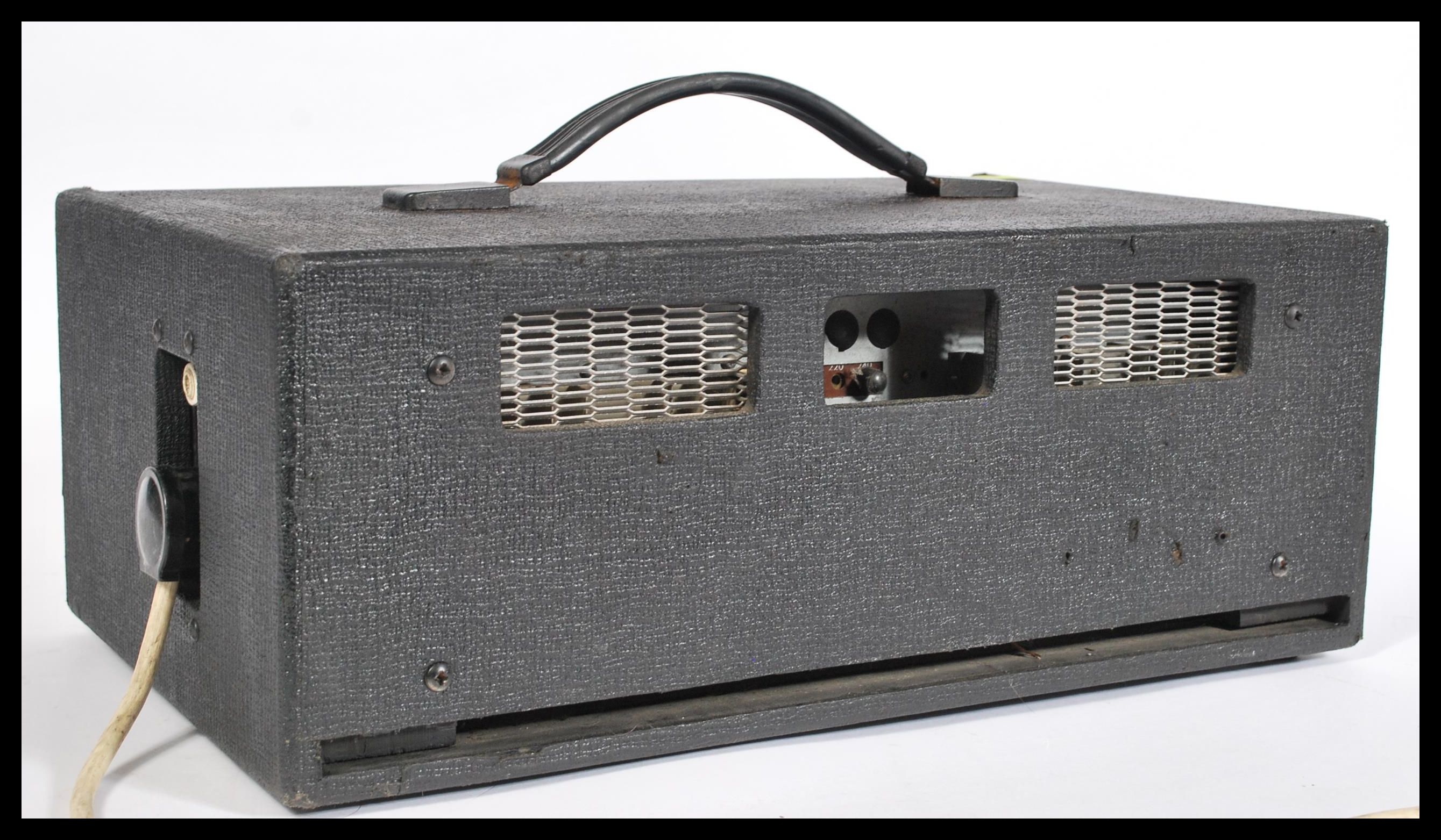 A vintage 20th Century Wem AX 100 guitar amp, reta - Image 4 of 4