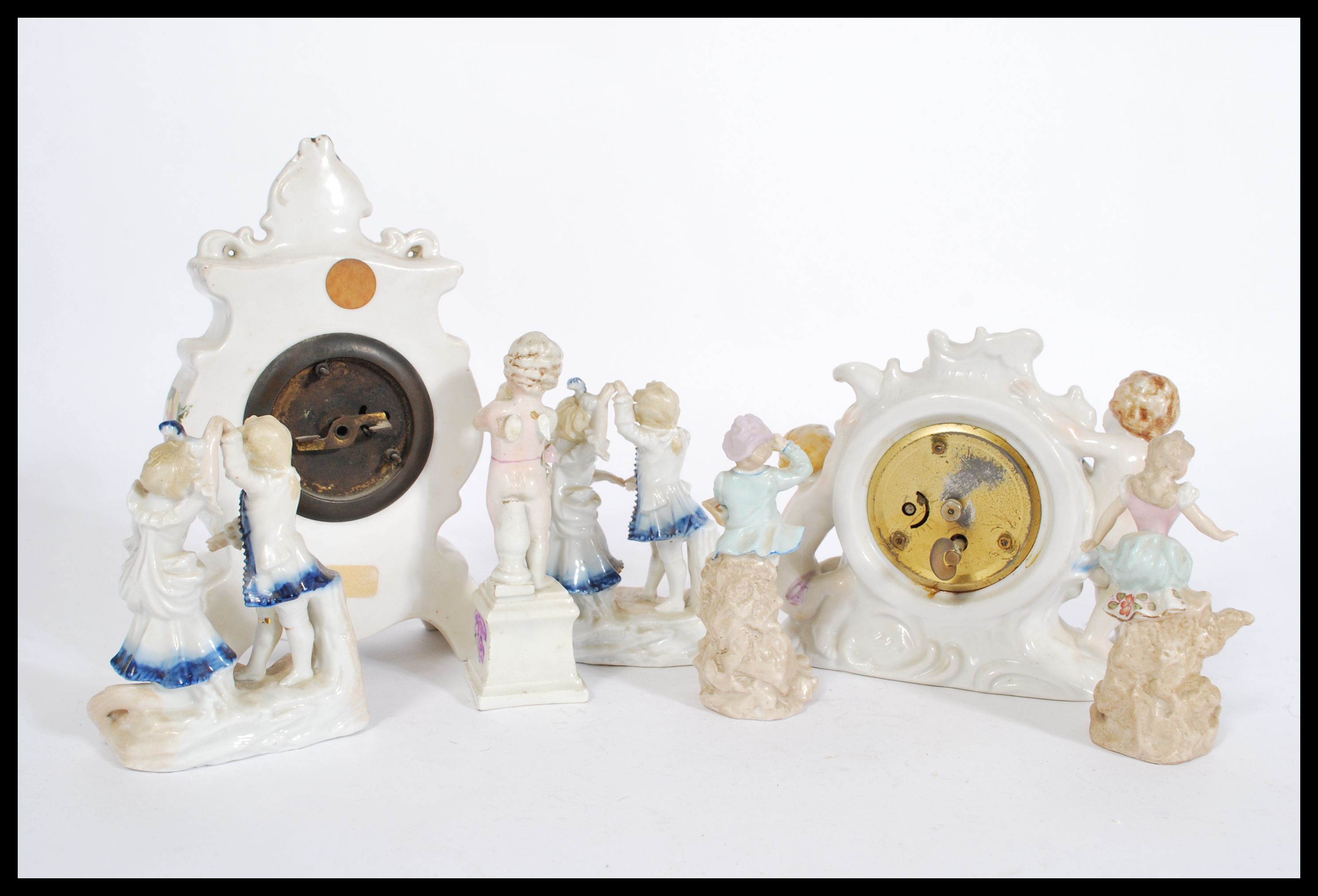 A collection of 19th and later Century porcelain f - Image 4 of 6