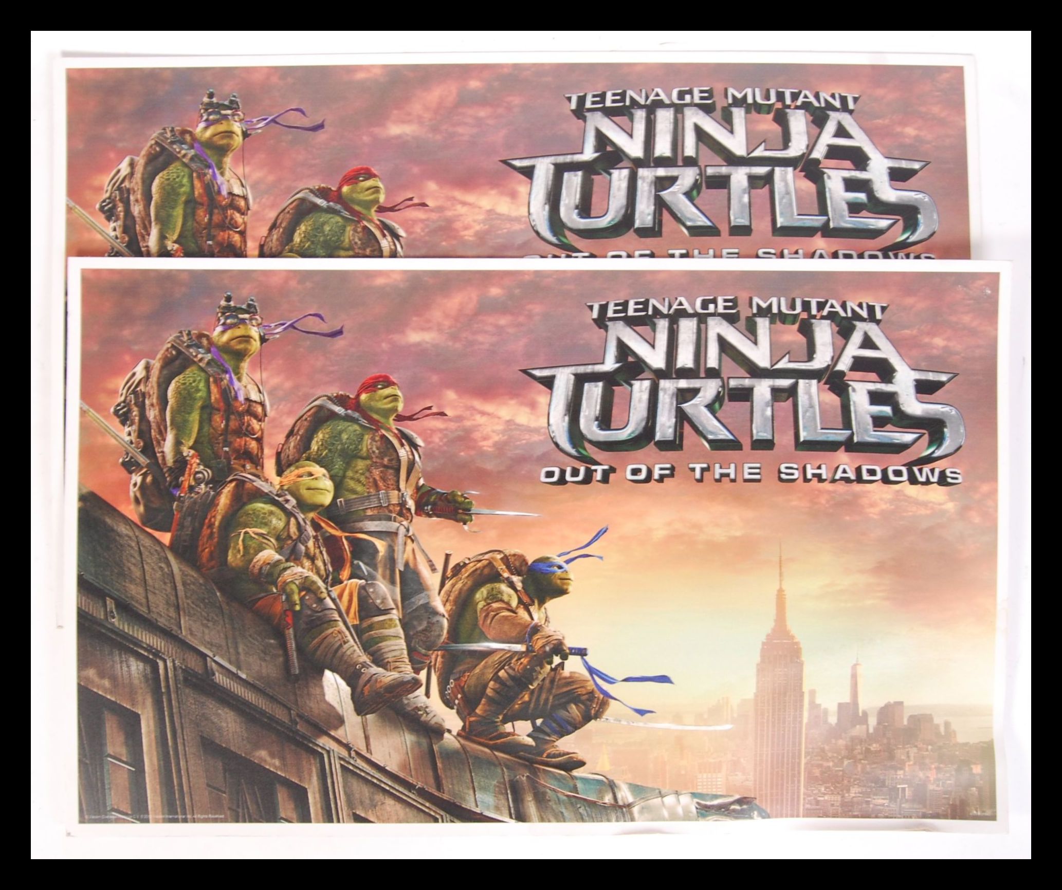 TEENAGE MUTANT NINJA TURTLES SHOP MOVIE DISPLAY BO - Image 5 of 6