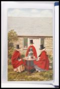 A collection of vintage 20th century Postcards com