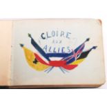 SEARLE FAMILY COLLECTION - WWI FIRST WORLD WAR AUTOGRAPH BOOK
