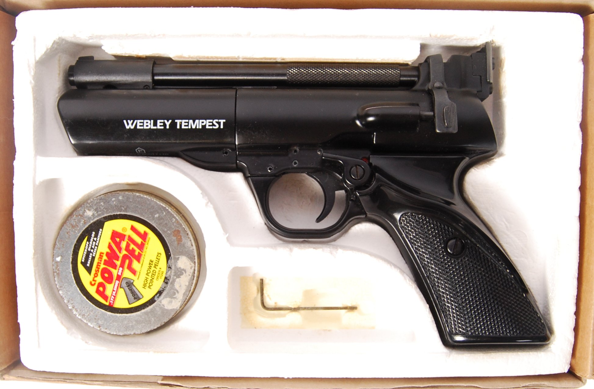 RARE WEBLEY TEMPEST .177 CALIBRE AIR PISTOL