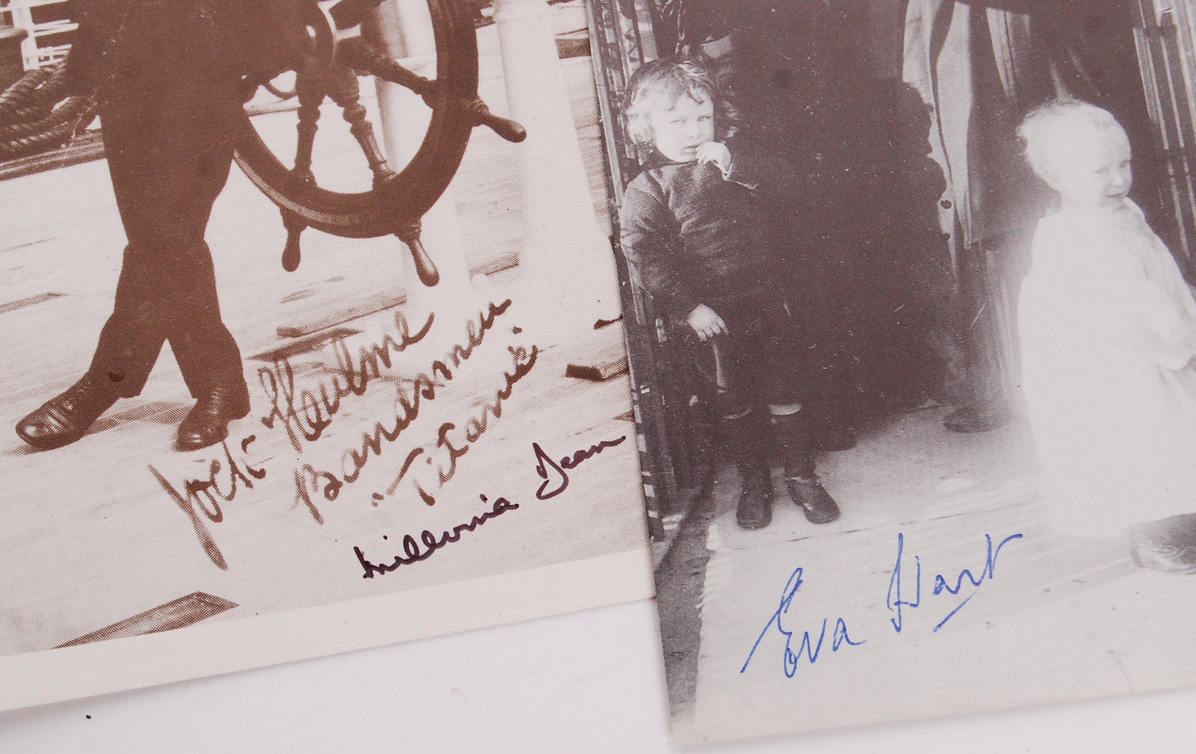 TITANIC SURVIVORS - COLLECTION OF AUTOGRAPHED POSTCARDS - Image 3 of 4