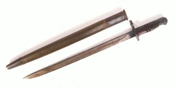 WWI FIRST WORLD WAR US ARMY ISSUE M1917 RIFLE BAYONET