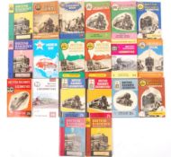 COLLECTION OF IAN ALLEN ABC RAILWAY LOCOMOTIVE SPOTTING GUIDES
