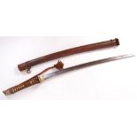 RARE ANTIQUE JAPANESE OFFICER'S KATANA SWORD