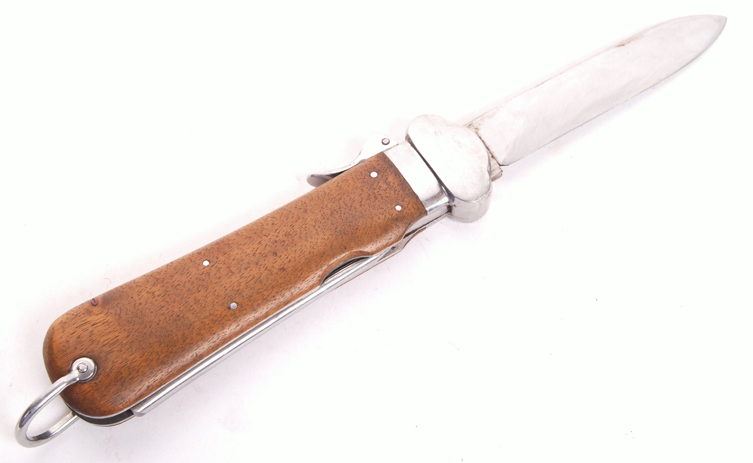 INCREDIBLY RARE WWII LUFTWAFFE PARATROOPER GRAVITY KNIFE - Image 3 of 4