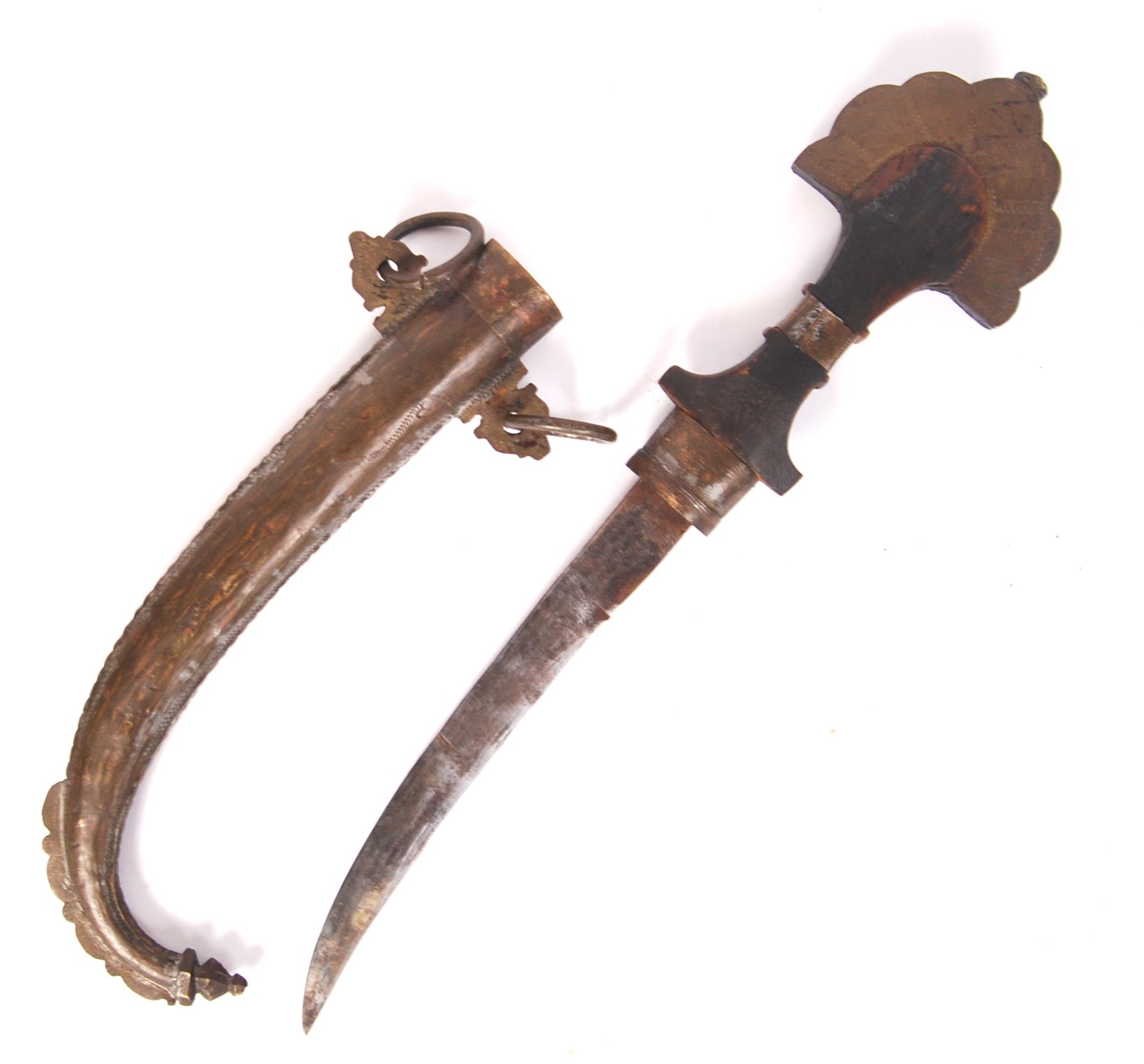EARLY 20TH CENTURY MIDDLE EASTERN JAMBIYA DAGGER - Image 2 of 2