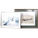 ASSORTED MILITARY AEROPLANE AIRCRAFT LIMITED EDITION PRINTS