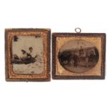 RARE 19TH CENTURY AMERICAN AMBROTYPE PHOTOGRAPHS