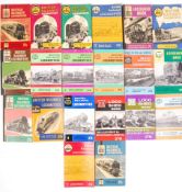 COLLECTION OF VINTAGE IAN ALLEN ABC RAILWAY LOCOMOTIVE GUIDES