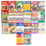 COLLECTION OF VINTAGE IAN ALLEN ABC RAILWAY LOCOMOTIVE GUIDES