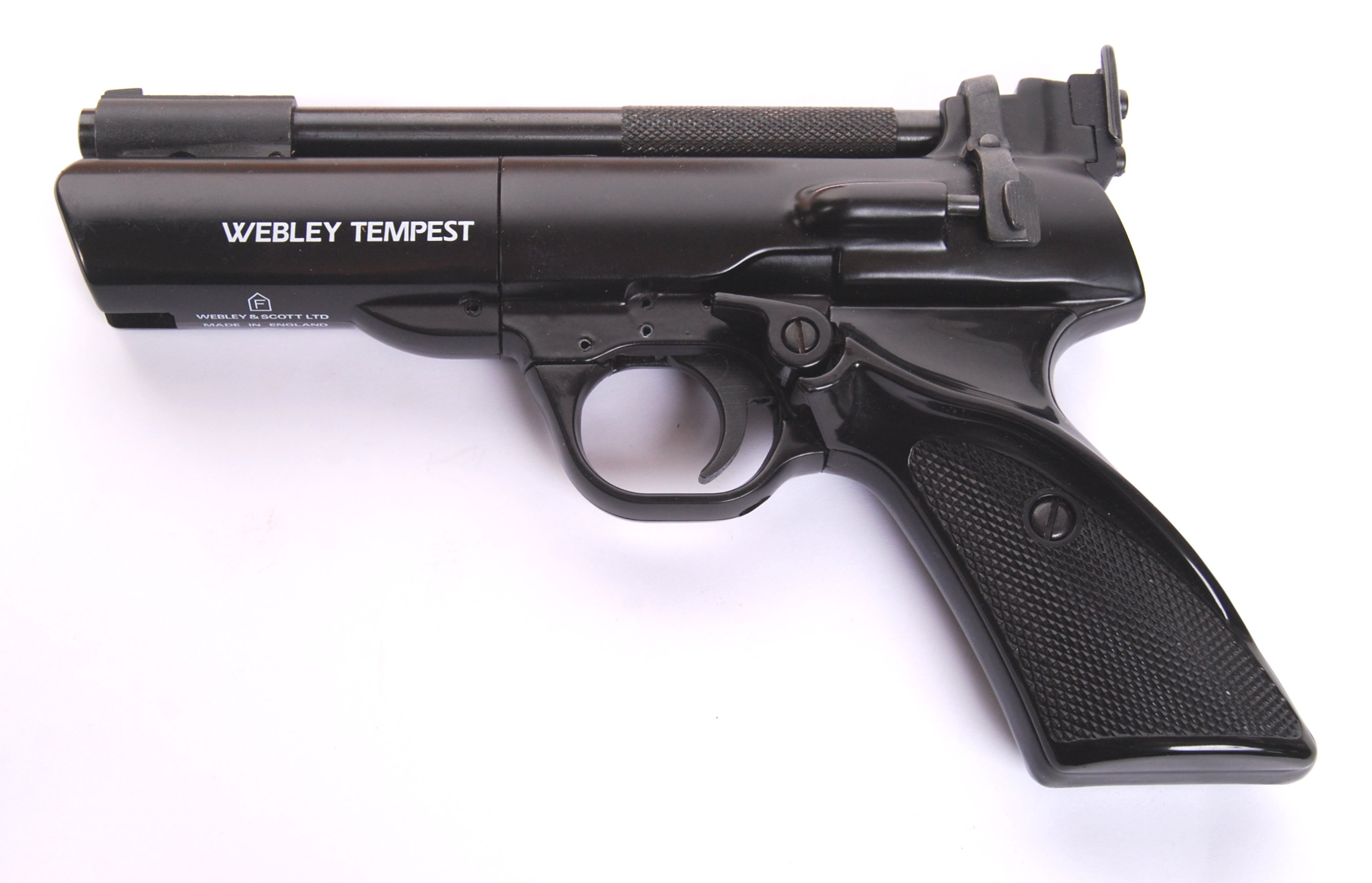 RARE WEBLEY TEMPEST .177 CALIBRE AIR PISTOL - Image 2 of 4