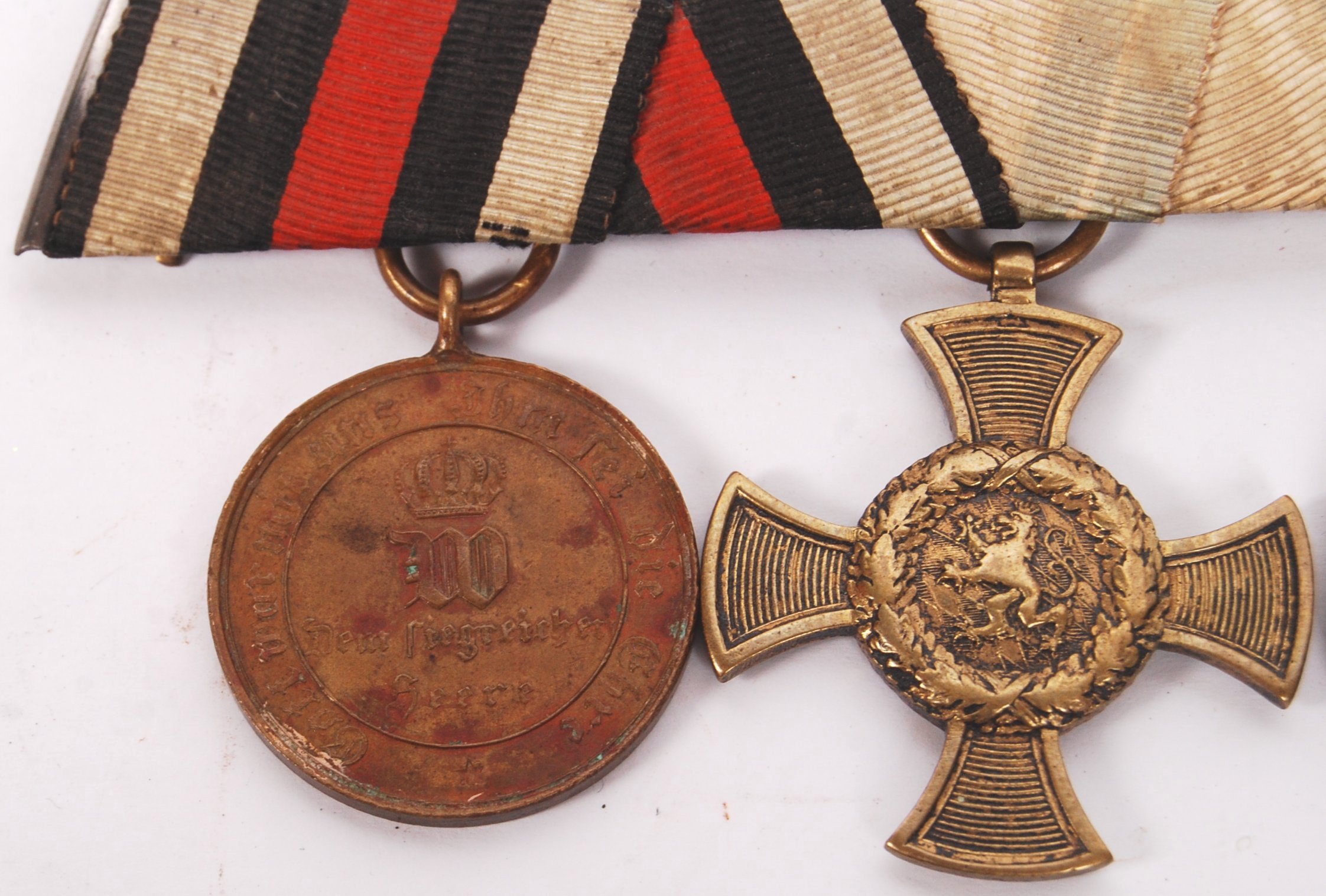 ORIGINAL 19TH CENTURY PRUSSIAN WAR MEDAL GROUP - Image 2 of 4