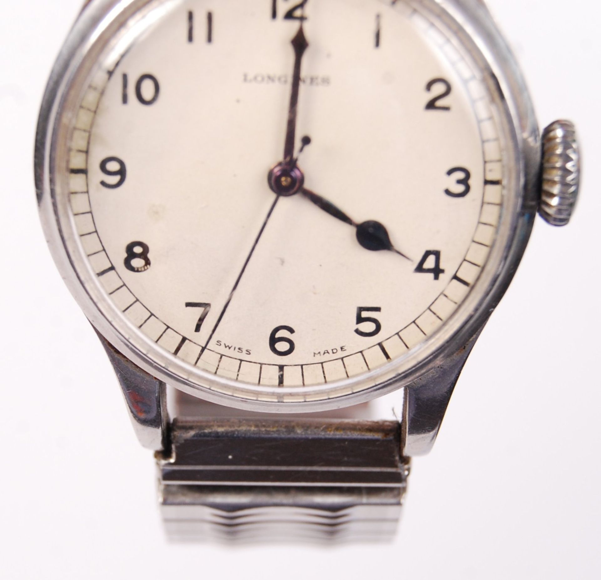 RARE WWII SECOND WORLD WAR PILOT'S / NAVIGATOR'S LONGINES WATCH - Bild 3 aus 4