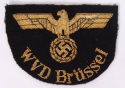 GERMAN WWII WVD BRUSSEL FABRIC PATCH