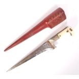 AFGHAN / NORTH AFRICAN KARUD DAGGER ( PESH-KABZ CHOORA KNIFE )