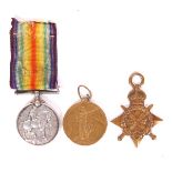 WWI FIRST WORLD WAR MEDAL TRIO - GUNNER IN THE ROYAL ARTILLERY