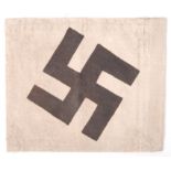 RARE ORIGINAL WWII GERMAN THIRD REICH NAZI CAR PENNANT FLAG