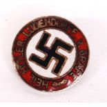 ORIGINAL WWII SECOND WORLD WAR NAZI THIRD REICH LUNDENDORFF PIN