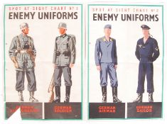 WWII BRITISH GOVERNMENT ISSUE HOME GUARD POSTERS
