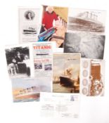 RMS TITANIC SURVIVOR MILVINA DEAN AUTOGRAPHED POSTCARDS