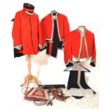 INCREDIBLE VICTORIAN HUNGERFORD YEOMANRY CAVALRY UNIFORM SET