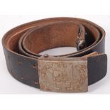 WWII SECOND WORLD WAR GERMAN RED CROSS BELT & BUCK