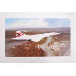 CONCORDE - THE LAST FLIGHT HOME - STEPHEN BROWN - PRINT