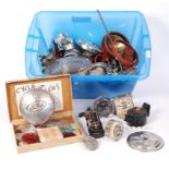 COLLECTION OF ASSORTED CLASSIC CAR SPARES - GAUGES, LIGHTS ETC