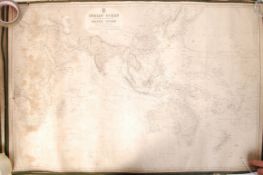 COLLECTION OF 19TH CENTURY MARITIME CHARTS / MAPS