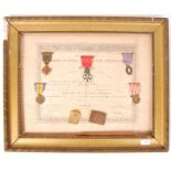 WWI FIRST WORLD WAR FRENCH MEDAL COLLECTION PRESEN