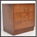 A mid 20th century Meredew Furniture teak wood ped